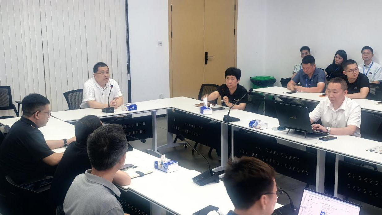 思博咨询-海新智能《生产运营管理》咨询项目第一阶段总结会上